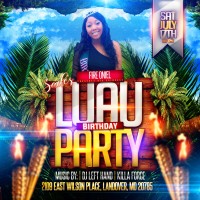 Sade Bday Luau Party 2021