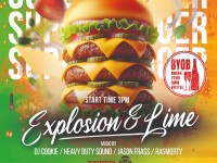 3rd Annual Super Burger Explosion & Lime