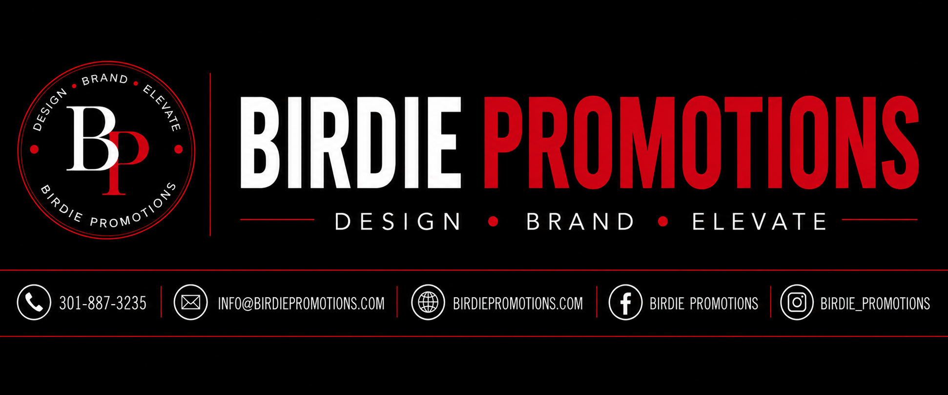 Birdie Promotions Card