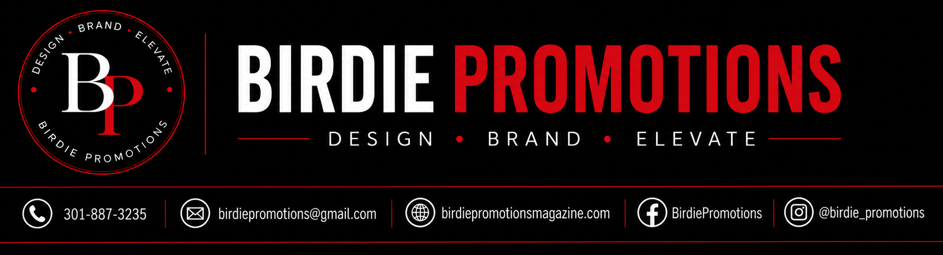Birdie Promotions Card
